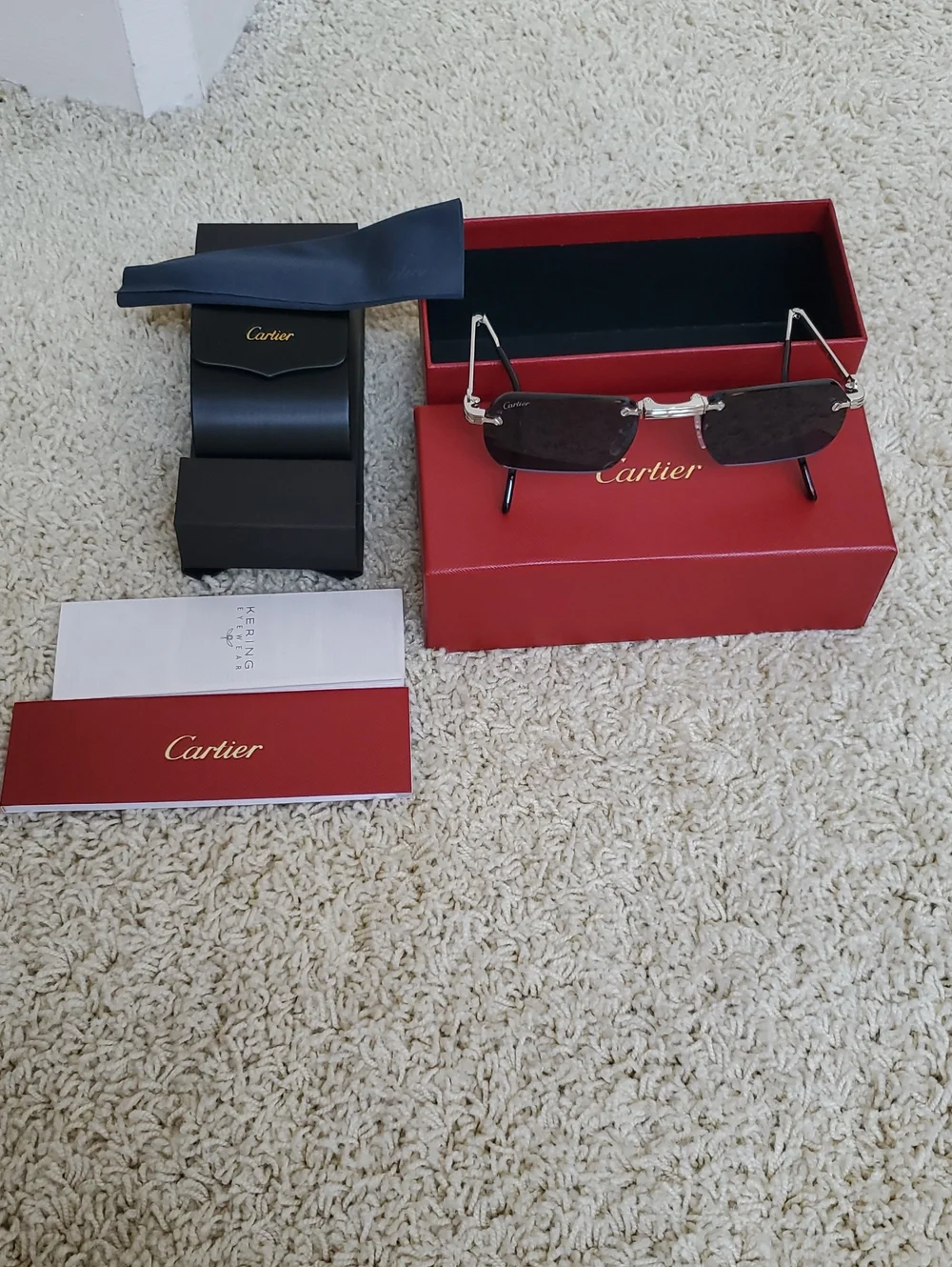 Limited Edition Cartier Sunglasses from the Premiere De Cartier Collection.
